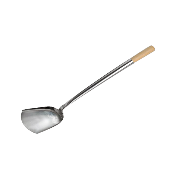 Wok ladle, stainless steel, extra long