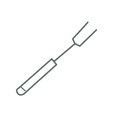 Skizze Grillgabel
