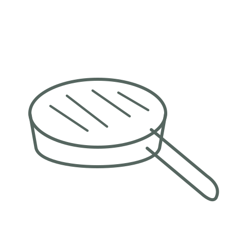 Skizze Grillpfanne