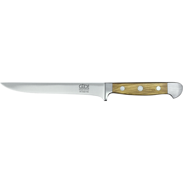 Boning Knife X703/16 – Precise Boning & Meat Knife with Olive Wood Handle