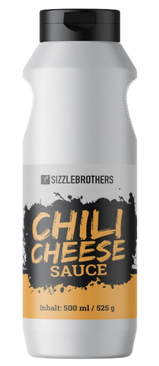 Chili Cheese Sauce – 500 ml cremig-scharfer Käsegenuss für Burger & Fries