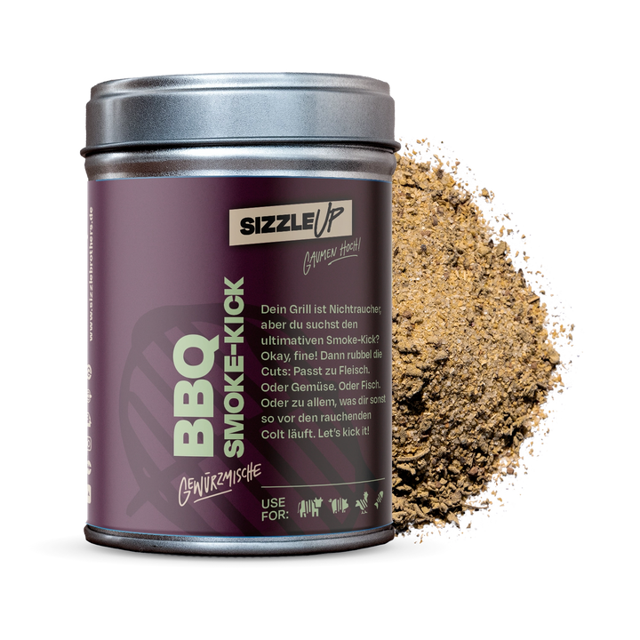 SizzleUp Smoke – Rauchige BBQ-Gewürzmischung