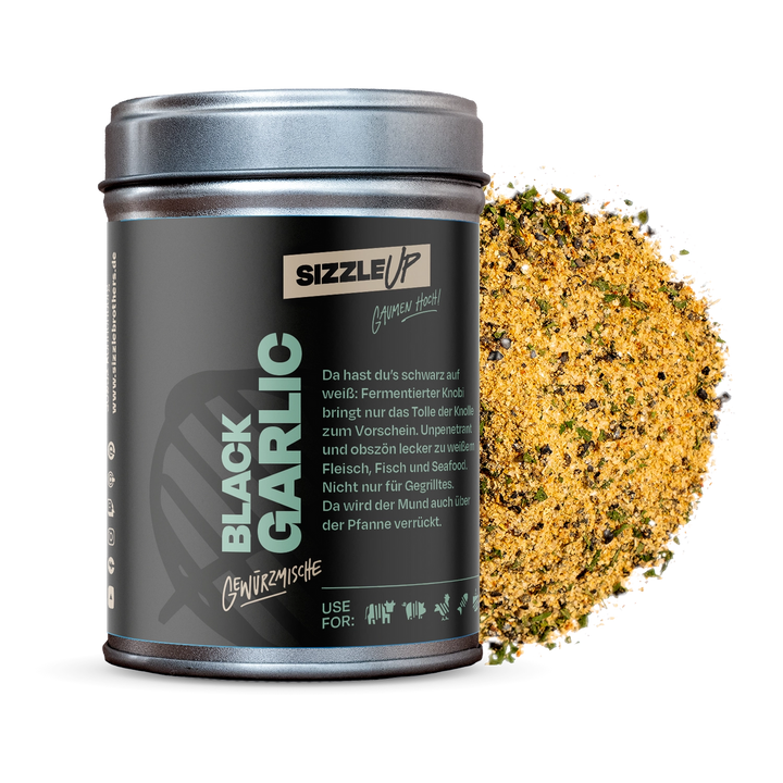 SizzleUp Black Garlic – Aromatische BBQ-Gewürzmischung