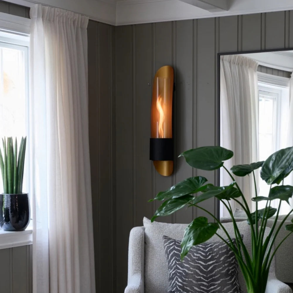 Cycloflame Wall – Stilvoller Wandkamin mit wirbelnder Flamme