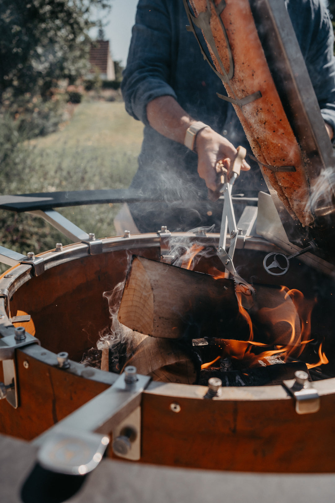 NEU: BOA – Grillzange mit Holzgriffen