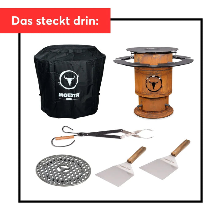 Bandit FirePlace – Herbst Deal #1 inkl. Ablagebretter & BBQ-Disk
