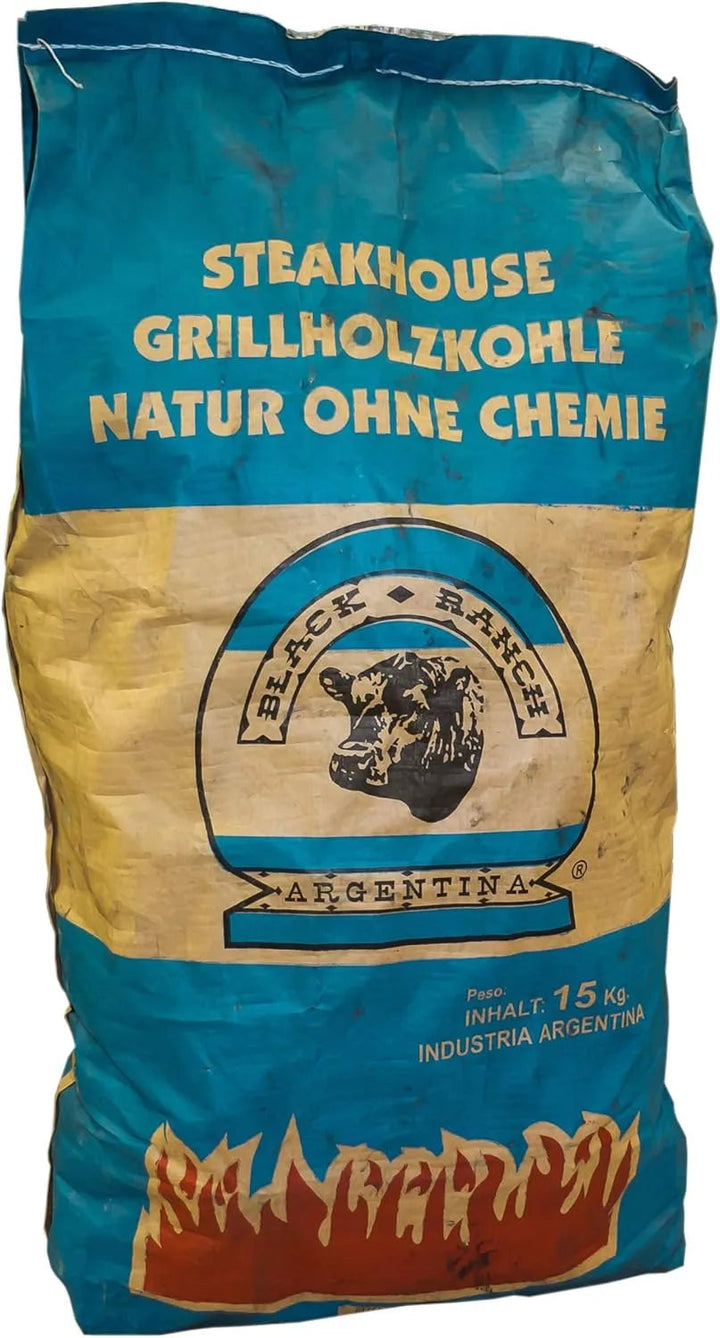 Black Ranch Quebracho Holzkohle – Argentinien (3 kg / 15 kg)