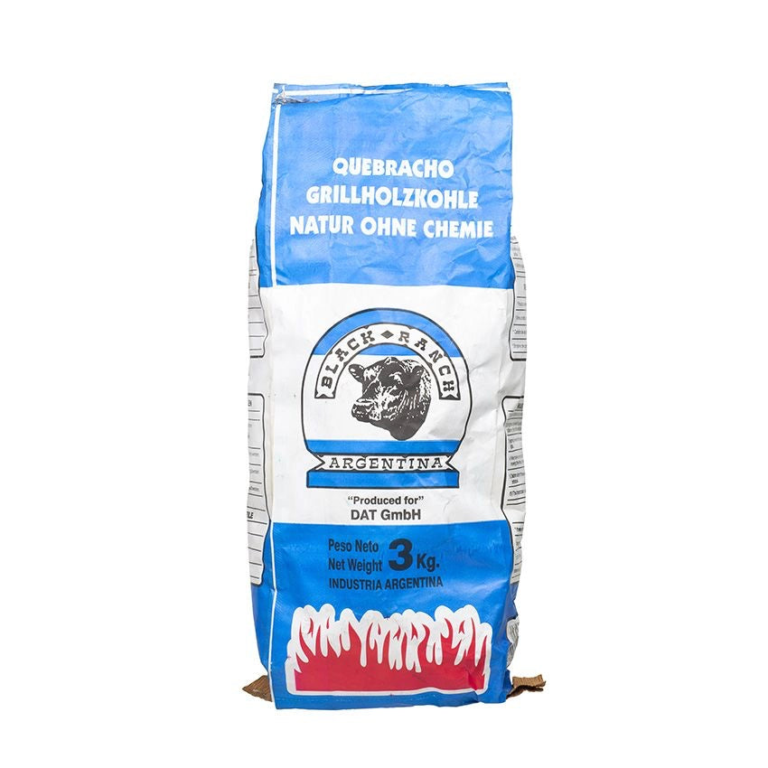 Black Ranch Quebracho Holzkohle – Argentinien (3 kg / 15 kg)