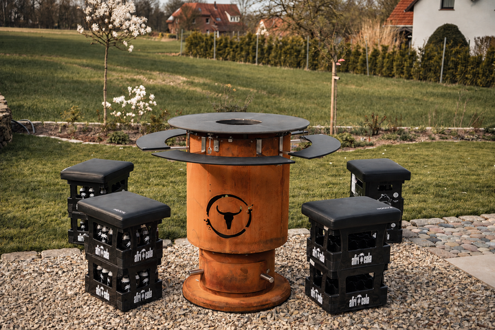 NEU: Sitzkissen Leder für Getränkekisten
