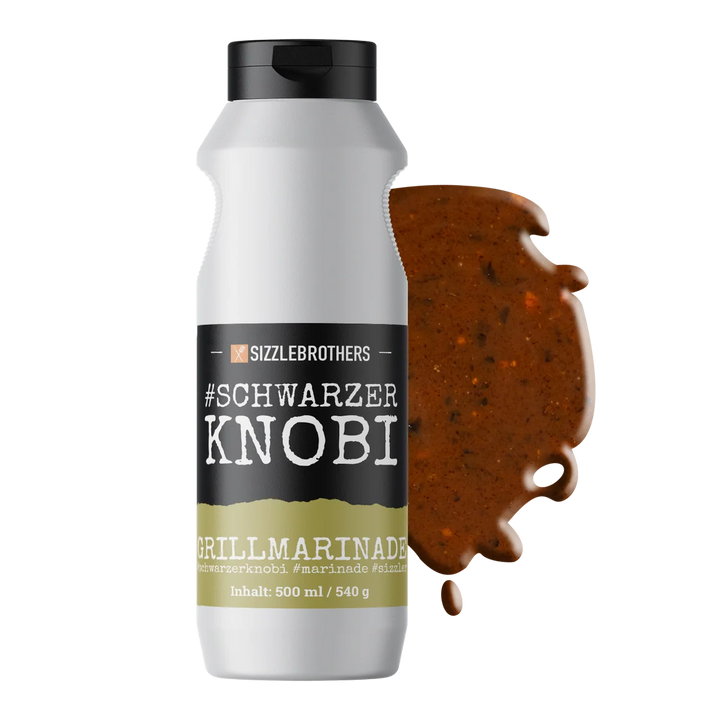 Schwarzer Knobi Grillmarinade – intensiv würzige Knoblauchmarinade