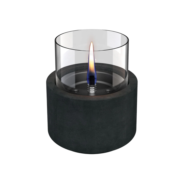 Tenderflame Lotus 12 – Design-Tischfeuer aus Beton & Keramik