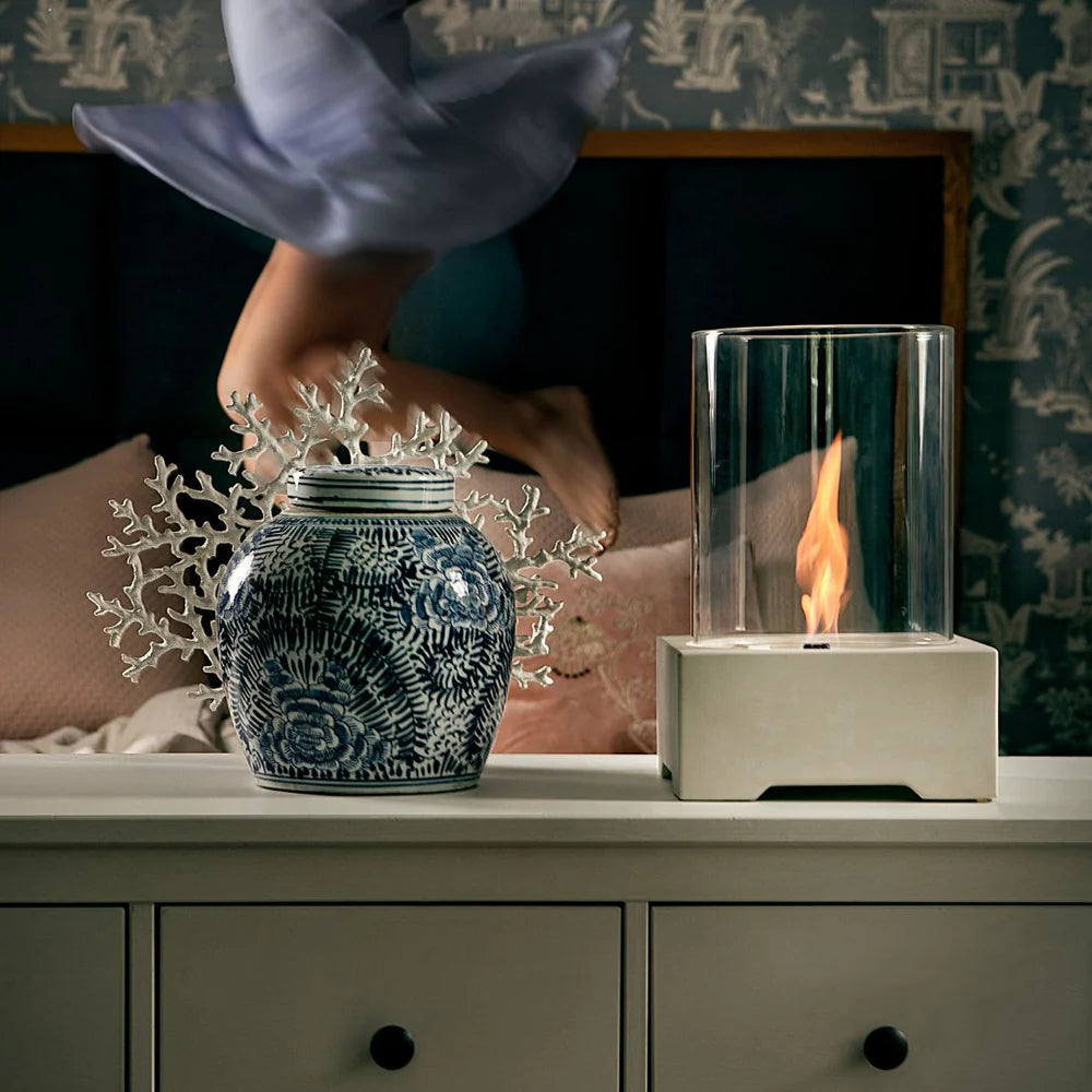 Jasmin Natural - Stilvolles Tischfeuer für Indoor & Outdoor