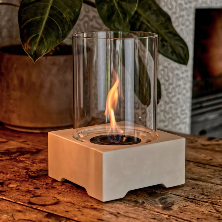 Jasmin Natural - Stilvolles Tischfeuer für Indoor & Outdoor