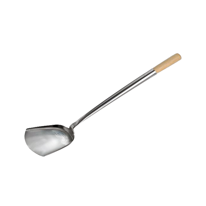 Wok Löffel – extralanger Edelstahl-Spatel 52 cm