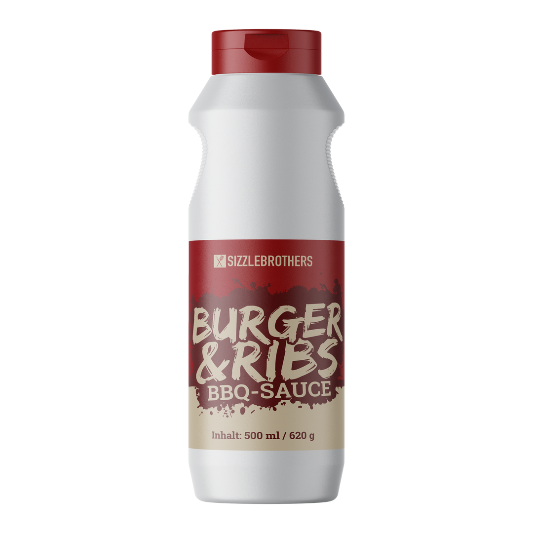 Burger & Ribs BBQ Sauce – Rauchig-süße Grillsauce