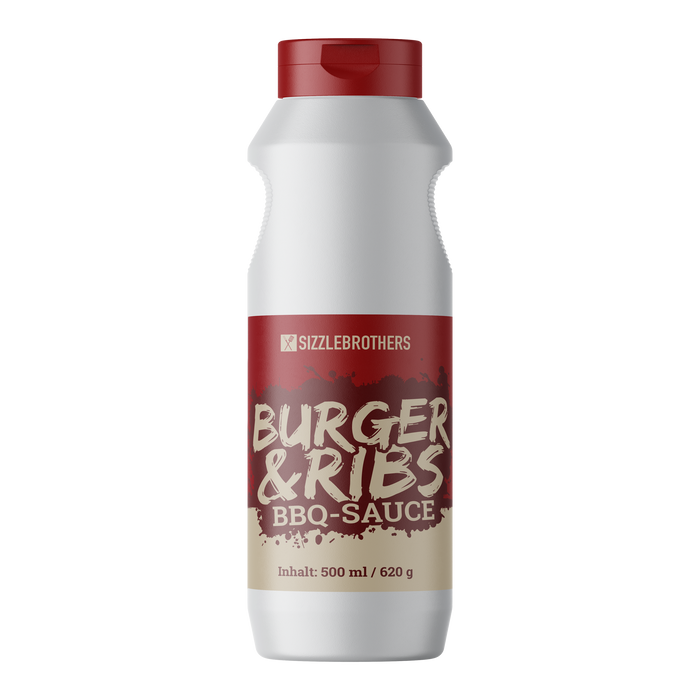 Burger & Ribs BBQ Sauce – Rauchig-süße Grillsauce