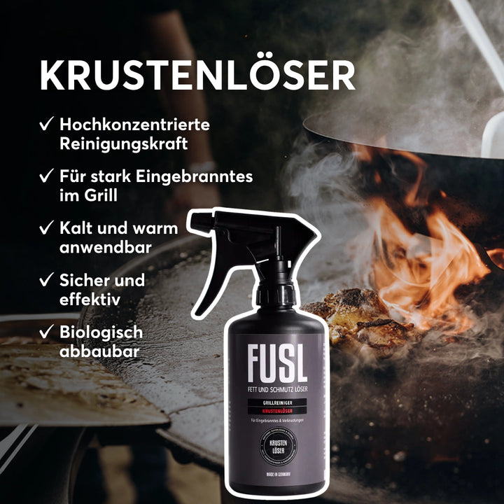 FUSL Krustenlöser Grillreiniger – Profi-Reiniger gegen Eingebranntes