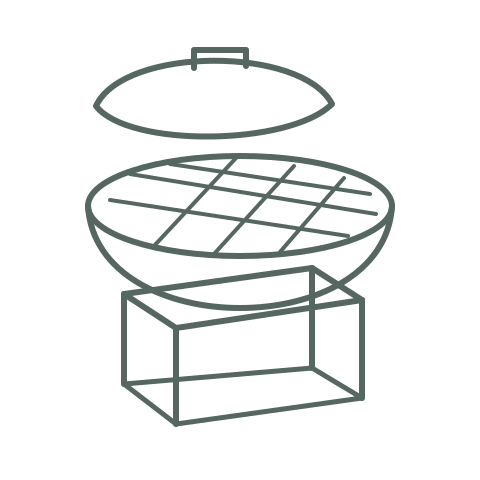 Skizze Kugelgrill