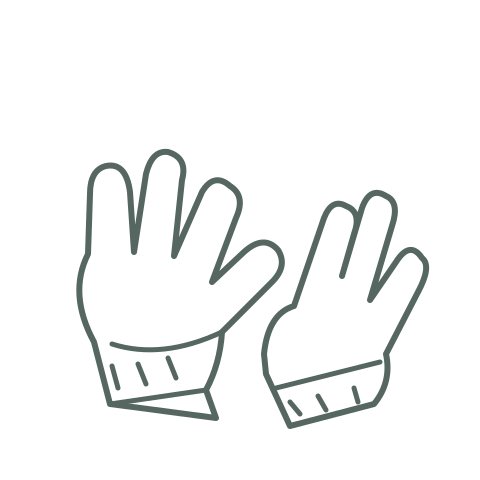 Skizze Lederhandschuhe
