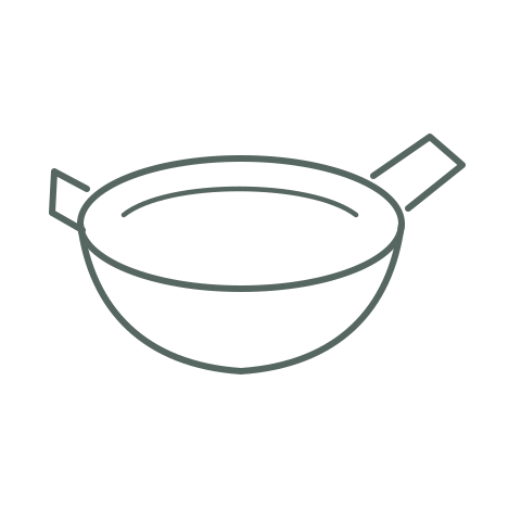 Skizze Wok