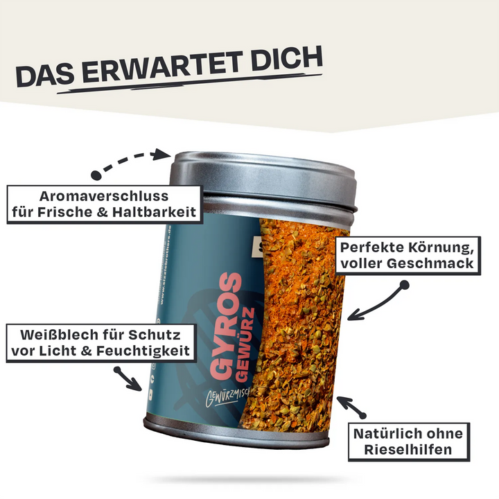 SizzleUp Gyros – BBQ-Gewürzmischung