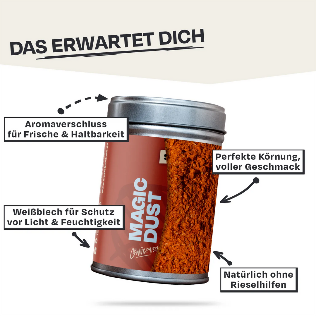SizzleUp Magic Dust – BBQ-Gewürzmischung