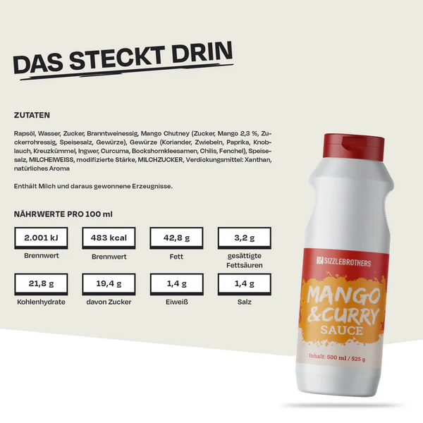 Mango Curry Sauce – Fruchtig-würzige BBQ Sauce