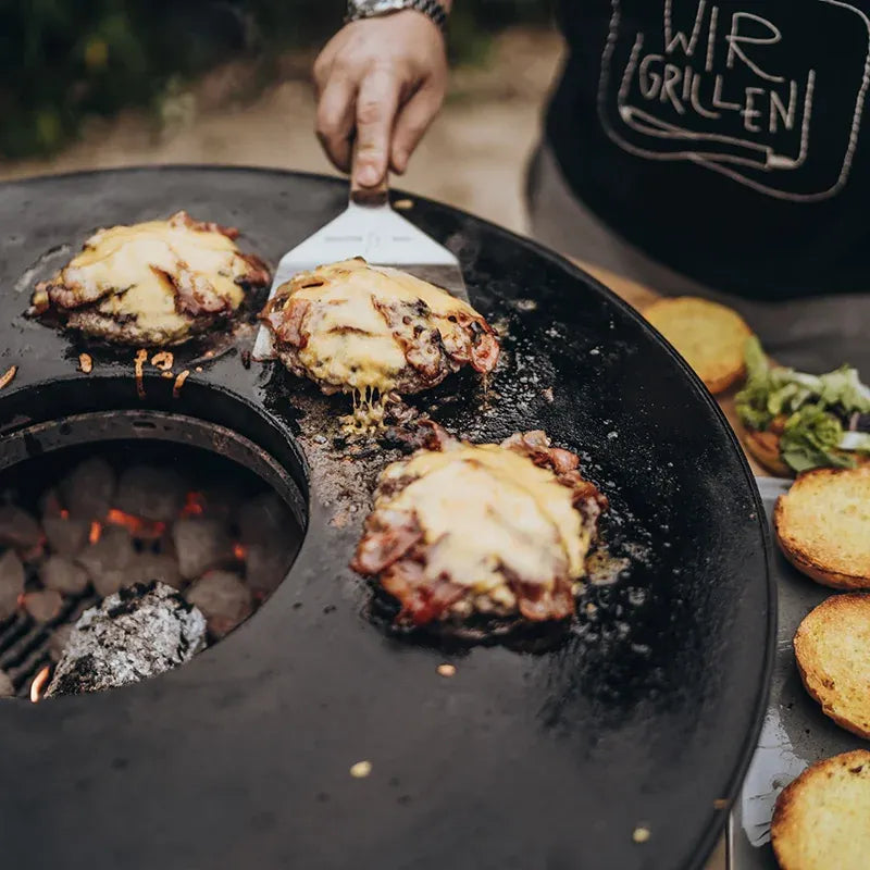 BBQ Spachtel mit Holzgriff