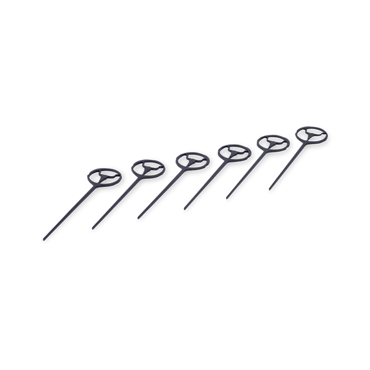 BurgerSpieß 6er Set – Edelstahl & Black Edition Burger-Spieße