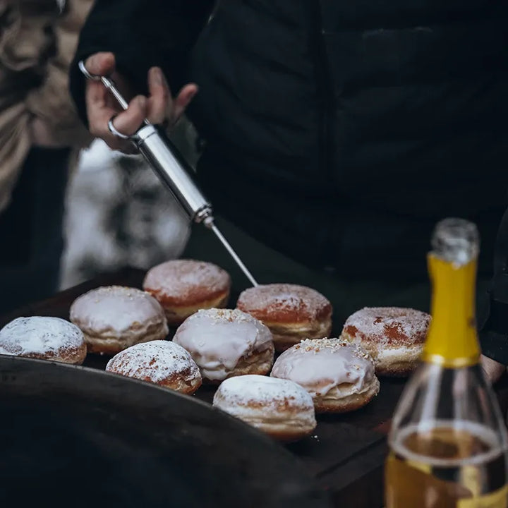 DR. MURPHY BBQ Spritze No.1 – Edelstahl Bratenspritze