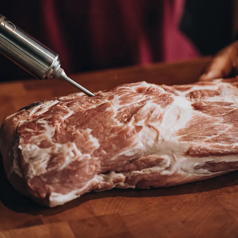 DR. MURPHY BBQ Spritze No.1 – Edelstahl Bratenspritze