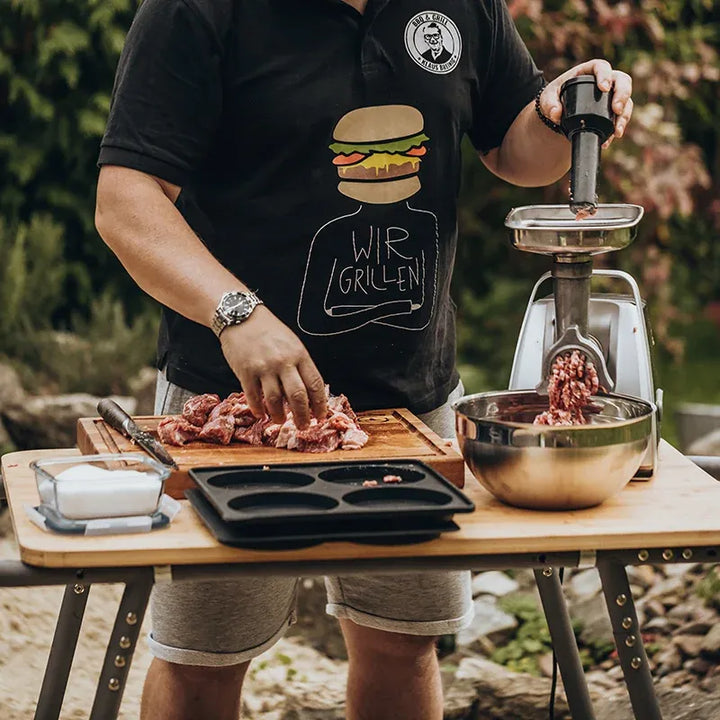 HAWK – Burgerpresse – für 4 Burger Patties