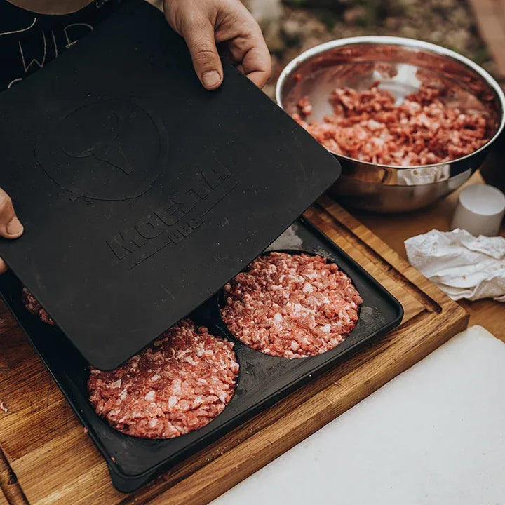 HAWK – Burgerpresse – für 4 Burger Patties