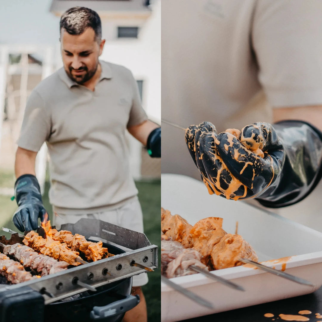 moesta handschuhe HeatPro Handschuhe – hitzebeständig bis 350°C & vielseitig einsetzbar – MOESTA-BBQ