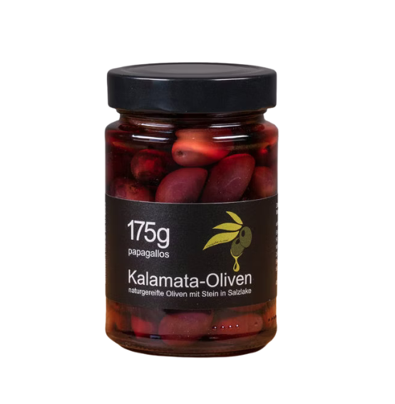Papagallos Kalamata Olives – hand-picked
