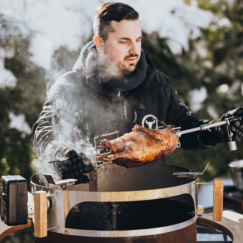 Rotisserie Motor – Batterie oder 230V