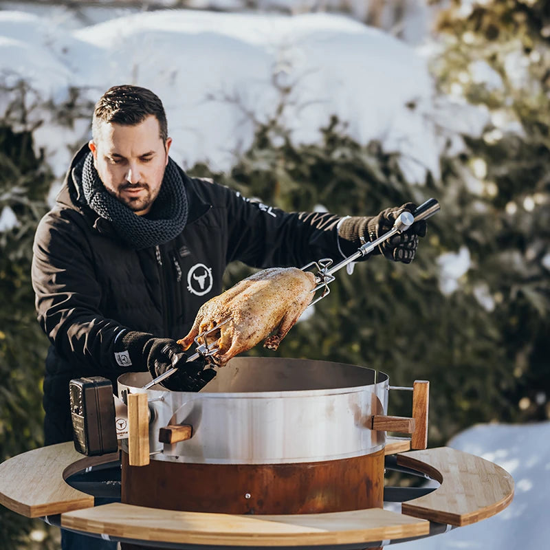 Smokin’ Ring Rotisserie Set