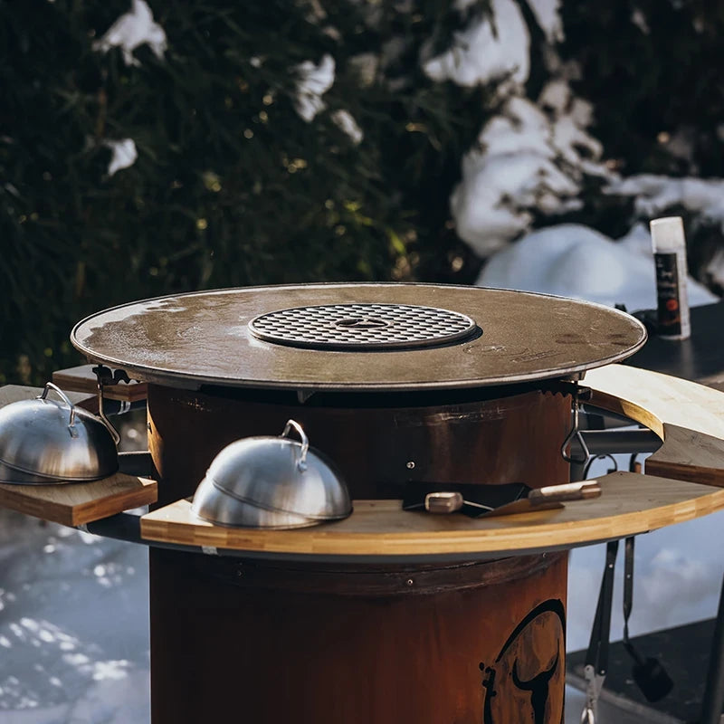 Sizzle Rost – Gusseisen-Rost für BBQ Disk
