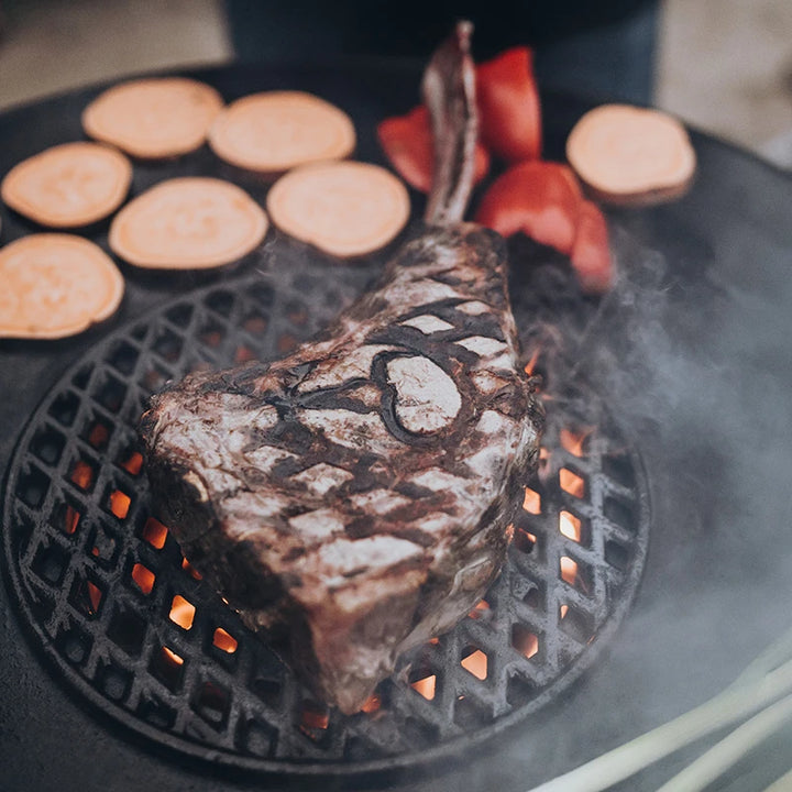 Sizzle Rost – Gusseisen-Rost für BBQ Disk