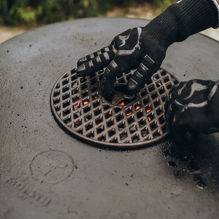 Sizzle Rost – Gusseisen-Rost für BBQ Disk