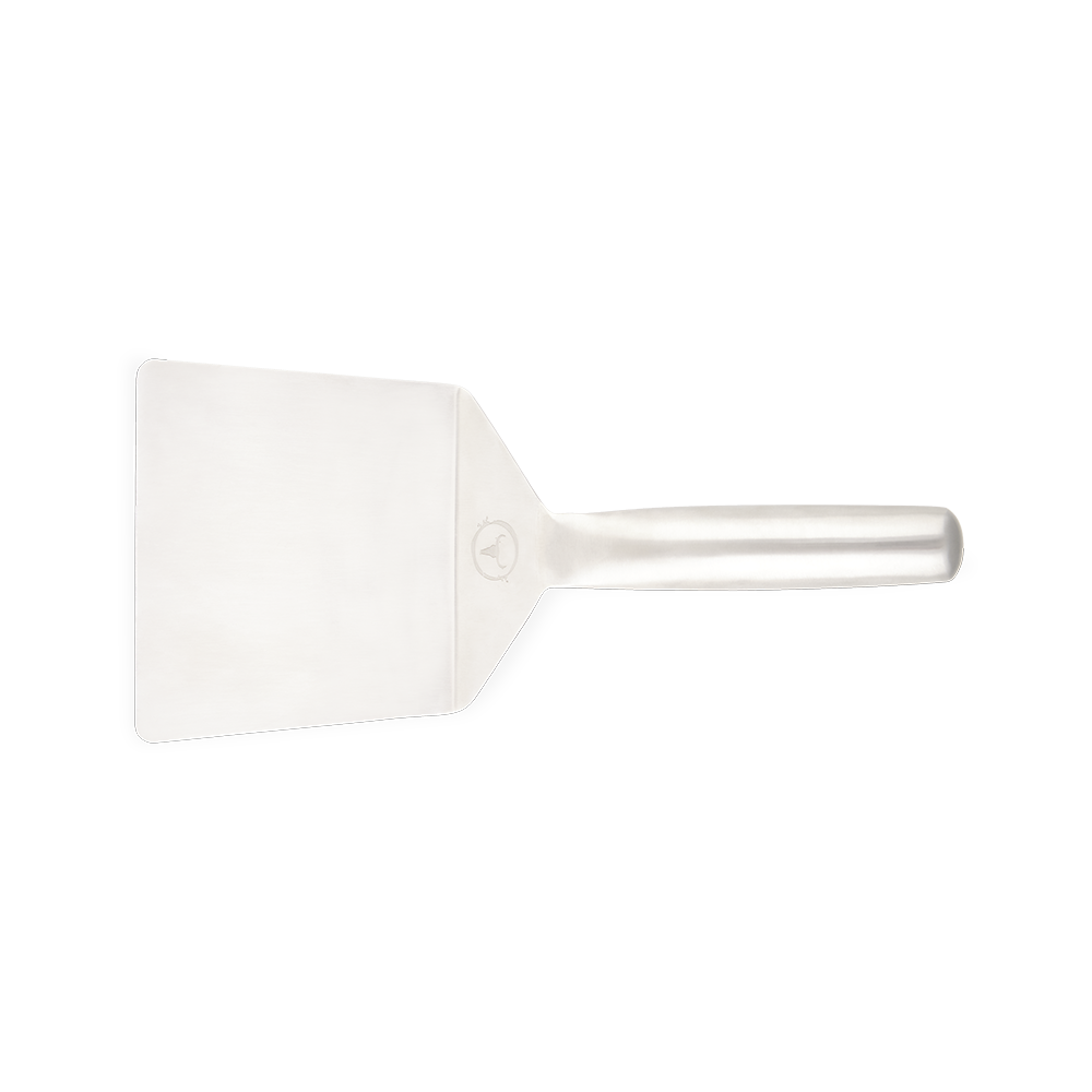 SIMPLE Spachtel von oben mit breiter Edelstahlfläche