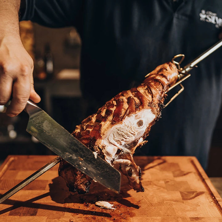 Spießgabeln 2er-Set für Rotisserie