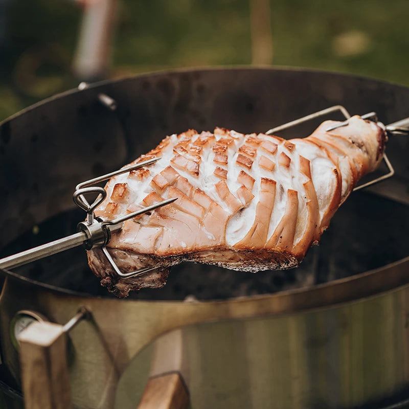 Spießgabeln 2er-Set für Rotisserie