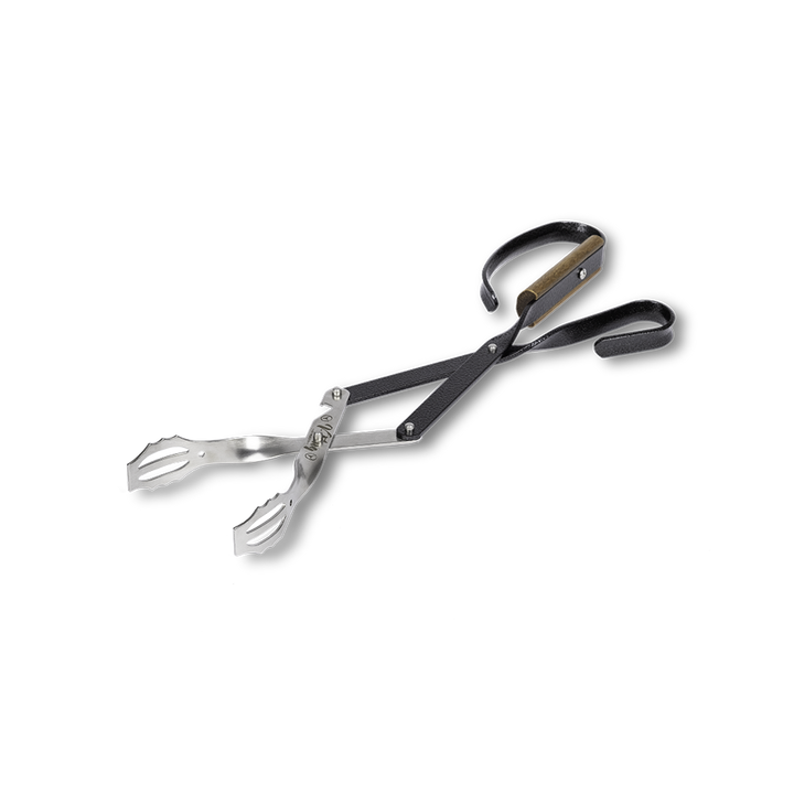 HELGA – Grillzange V-Tong – Edelstahl Zange mit Flaschenöffner – 43 cm