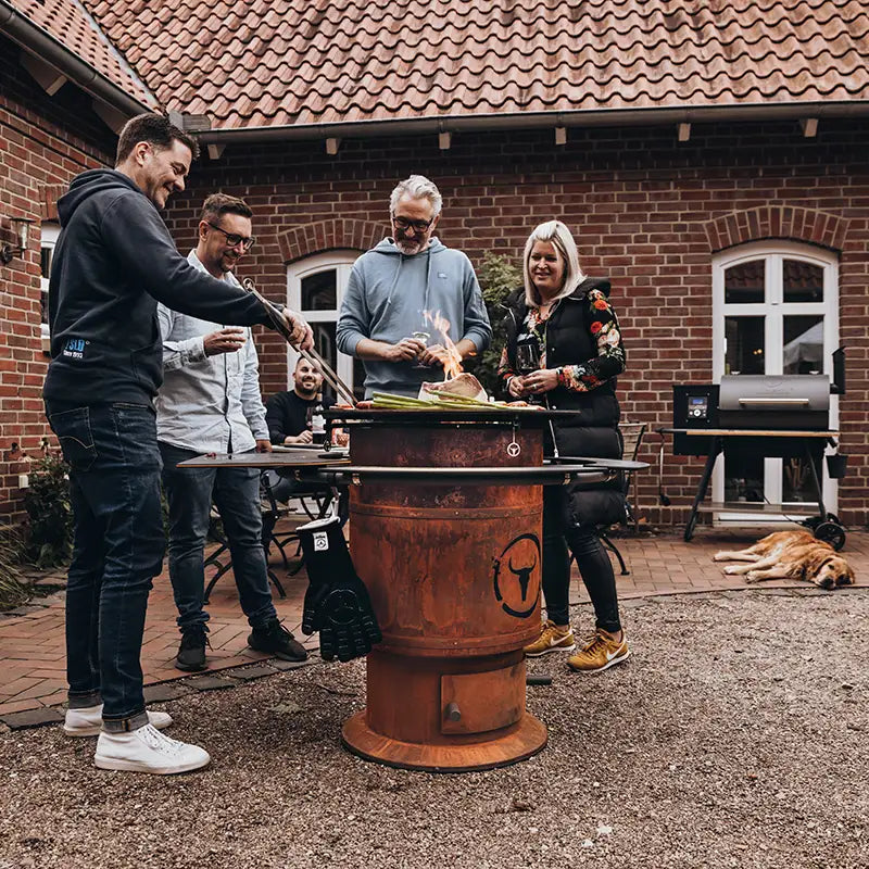 WILLIAM – Grillablage & Schneidebrett für Bandit FirePlace