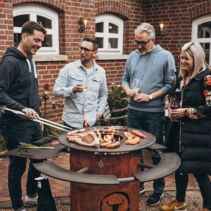 WILLIAM – Grillablage & Schneidebrett für Bandit FirePlace