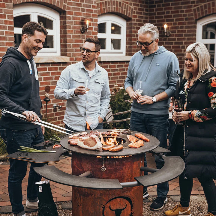 WILLIAM – Grillablage & Schneidebrett für Bandit FirePlace
