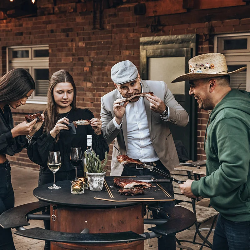 WILLIAM – Grillablage & Schneidebrett für Bandit FirePlace