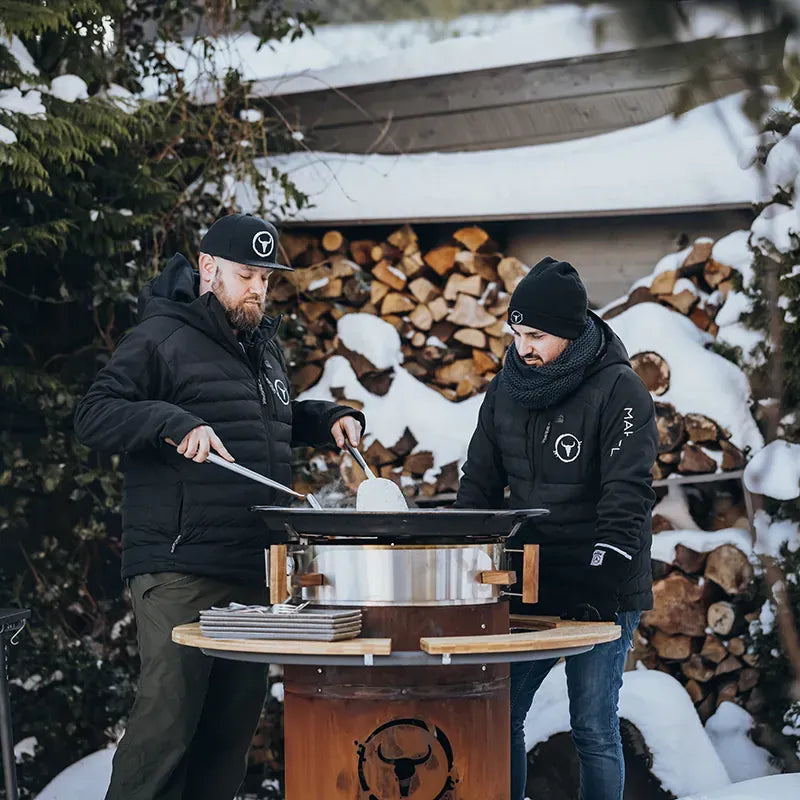 Wok Löffel – extralanger Edelstahl-Spatel 52 cm