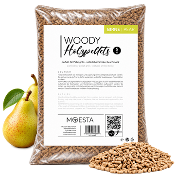 WOODY Birne Grillpellets – 5-kg-Beutel